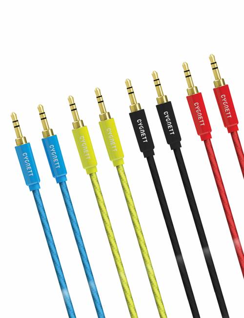 Cygnett Flow Nylon Braided Premium 3.5mm AUX Cable