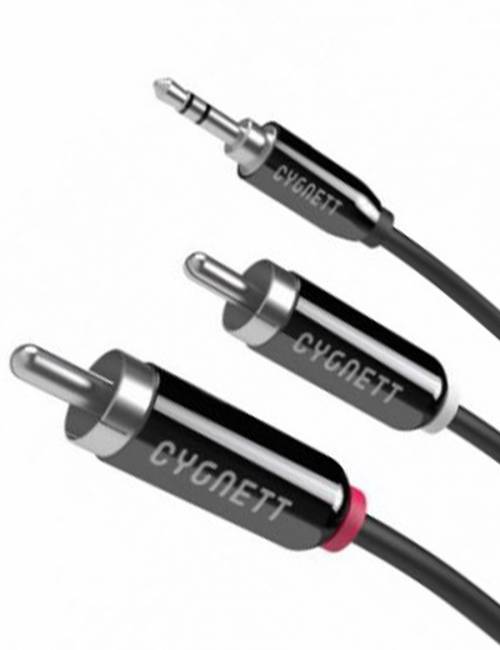 Cygnett 3.5mm Stereo-to-RCA Male/Male 
