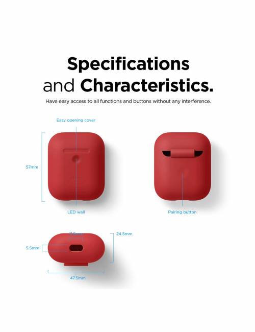 Elago AirPods Silicone Case 2nd Generation
