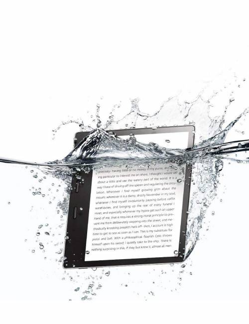 Amazon - Kindle Oasis E-reader, Waterproof, 7" High-res Display 300 Ppi, 8 Gb Wi-fi