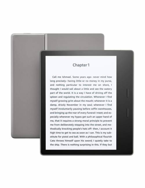 Amazon - Kindle Oasis E-reader, Waterproof, 7" High-res Display 300 Ppi, 8 Gb Wi-fi