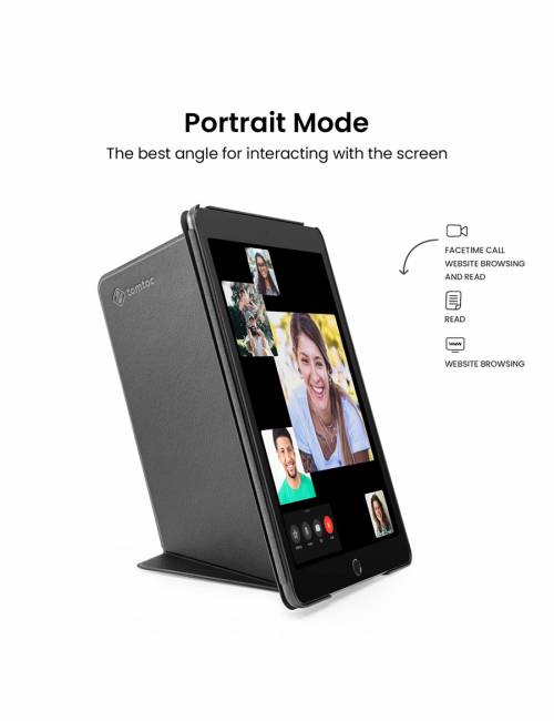 B02 Vertical Case Compatible with iPad 10.2-Inch