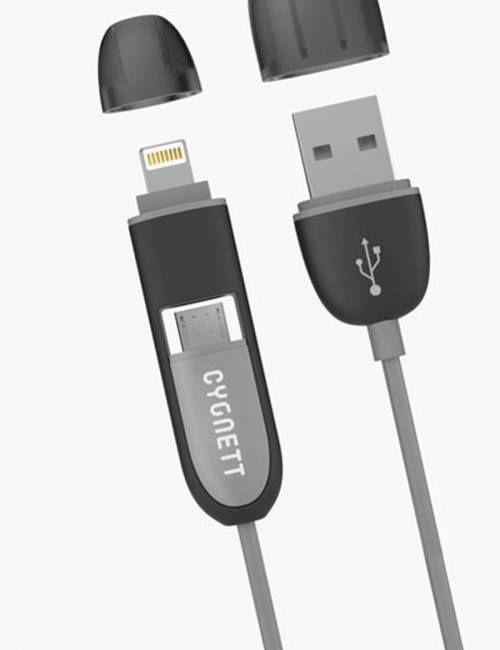 2Connect 2-in-1 round Cable