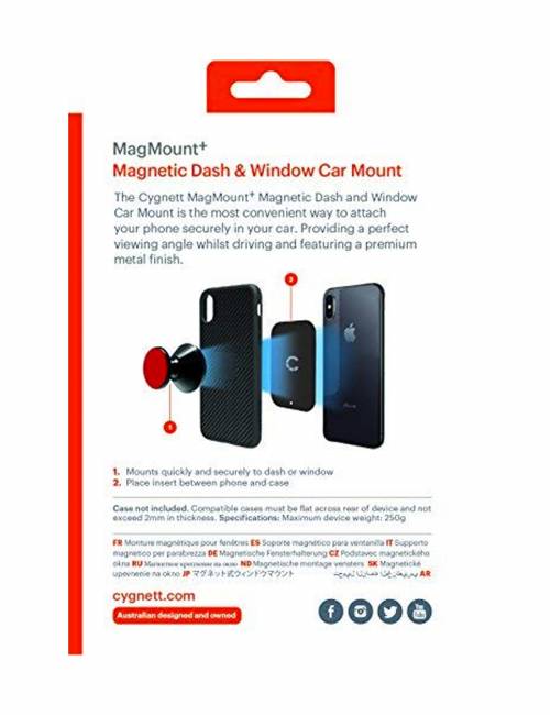 MagMount + Magnetic Dash & Window Mount