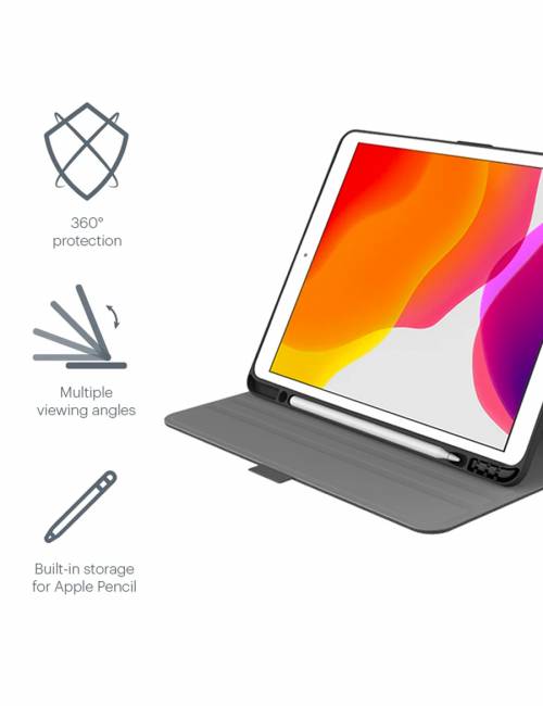 TekView with Apple pencil holder TPU shell 