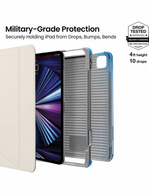 Tomtoc - Vertical Case for iPad Pro 11-inch 4th/3rd Gen 2021-2022
