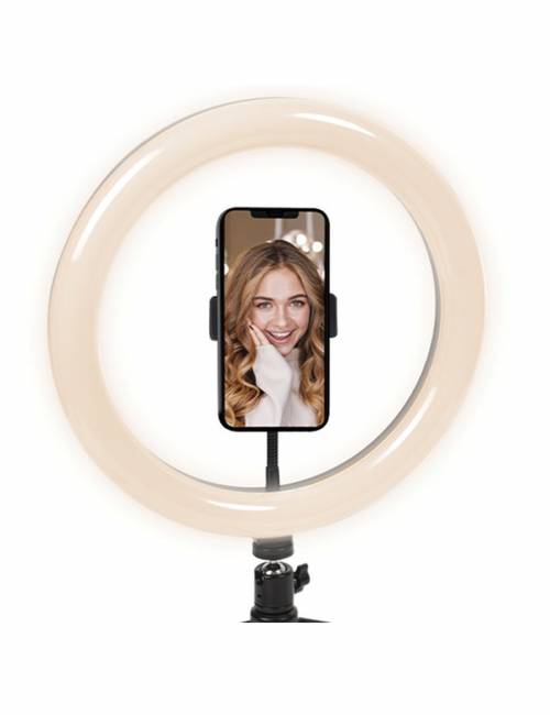 V-Glamour 10-inch Ring Light with Desktop Tripod and Bluetooth Remote