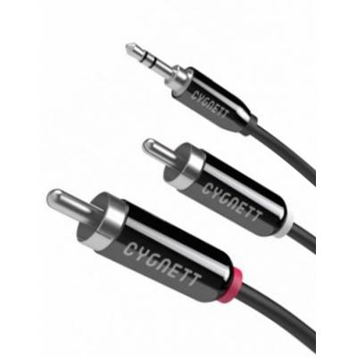 Cygnett 3.5mm Stereo-to-RCA Male/Male 