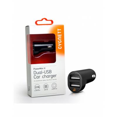 Cygnett Power Mini II Dual USB Car Charger