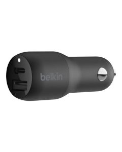30W USB PD CAR CHARGER WITH PPS  BLK