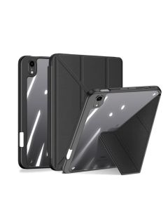 Dux Ducis Magi Apple iPad Mini 6 / 7 Cover V-Fold Book Case - Black