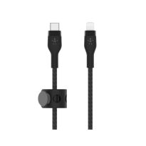 USB-C TO LTG  SILICONE  3M  BLK - (Please sell without GST)