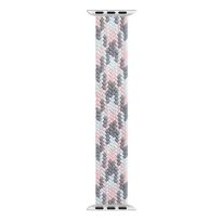 HYPHEN Watch Strap - Apple - Braided Watch Band Gray + Pink