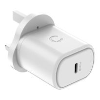 Cygnett - PowerPlus 20W USB-C PD Wall Charger UK - White