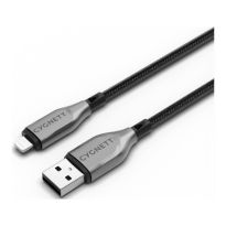 Cygnett - Armoured Lightning To USB-A Cable - Black 1m