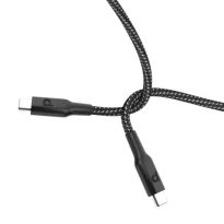 PCAB008-BK - Powerology  60W C-C 30cm V2.0 cables for Iphone - Black