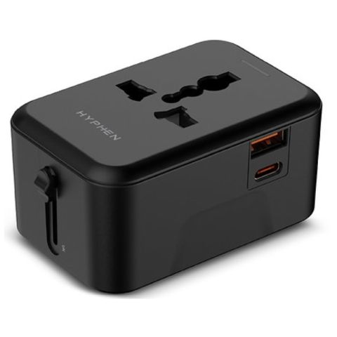 HYPHEN - CHARGEPOINT Travel Adaptor 20W - Black