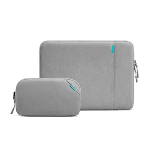 Tomtoc Defender-A13 Laptop Sleeve Kit Grey