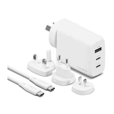 Cygnett - Voyager 67w Multiport GaN Travel Wall Charger - White