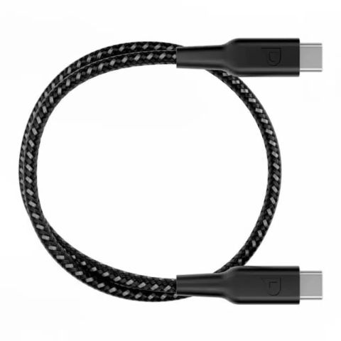 PCAB008-BK - Powerology  60W C-C 30cm V2.0 cables for Iphone - Black