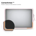 Defender A13 Laptop Sleeve (Macbook) 13" - Baby Pink - Image 4