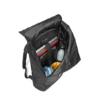 tomtoc 16 Inch Flap Laptop Backpack / Laptop Bag - Black - Image 22