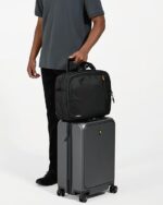 tomtoc Laptop Briefcase, 13-15.6 Inch Multi-Functional Laptop Shoulder Messenger Bag - Image 2