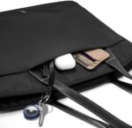 Tomtoc Tote Bag for Laptops and Essentials || Versatile-T23 12 Inch Laptop Tote Bag Black T23M1D1 ||Stylish and practical bag || Durable, water-resistant fabric || Perfect for daily commuting - Image 4