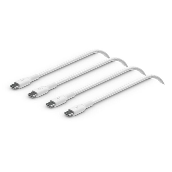 Braided USB-C to USB-C Cable 60W (1m / 2 packs)