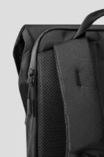 tomtoc 16 Inch Flap Laptop Backpack / Laptop Bag - Black - Image 24