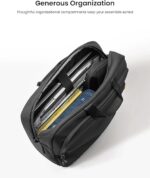 tomtoc Laptop Briefcase, 13-15.6 Inch Multi-Functional Laptop Shoulder Messenger Bag - Image 5