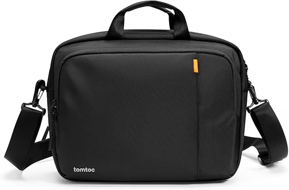 71jKcOdnQ6L._AC_SX569_ tomtoc Laptop Briefcase, 13-15.6 Inch Multi-Functional Laptop Shoulder Messenger Bag - Image 1