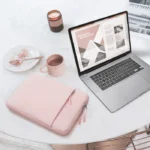 Defender A13 Laptop Sleeve (Macbook) 13" - Baby Pink - Image 8