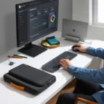 Defender-A14 Laptop Briefcase for 13.5-14.4 inch Laptop - Image 10