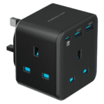 Powerology 3-Outlet Wall Socket with Fast Charging USB - Image 5