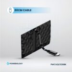 Powerology Universal GaN 85W Super Charger Retractable Type-C Cable - Image 7