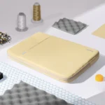 tomtoc 14 Inch Versatile 360 Protective MacBook Sleeve - Yellowish - Image 12