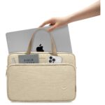 tomtoc Versatile-A12 13.5" Laptop Shoulder Bag (Khaki) - Image 4
