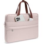 tomtoc Versatile-A12 13.5" Laptop Shoulder Bag (Pink) - Image 8