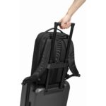 tomtoc 16 Inch Flap Laptop Backpack / Laptop Bag - Black - Image 11