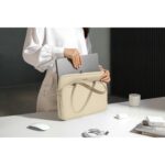 tomtoc Versatile-A12 13.5" Laptop Shoulder Bag (Khaki) - Image 13
