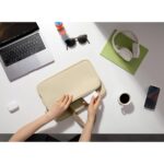 tomtoc Versatile-A12 13.5" Laptop Shoulder Bag (Khaki) - Image 14