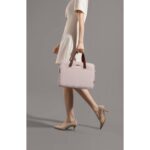 tomtoc Versatile-A12 13.5" Laptop Shoulder Bag (Pink) - Image 3