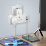 Surge Protection Wall Adapter With LED Night Light - Image 3