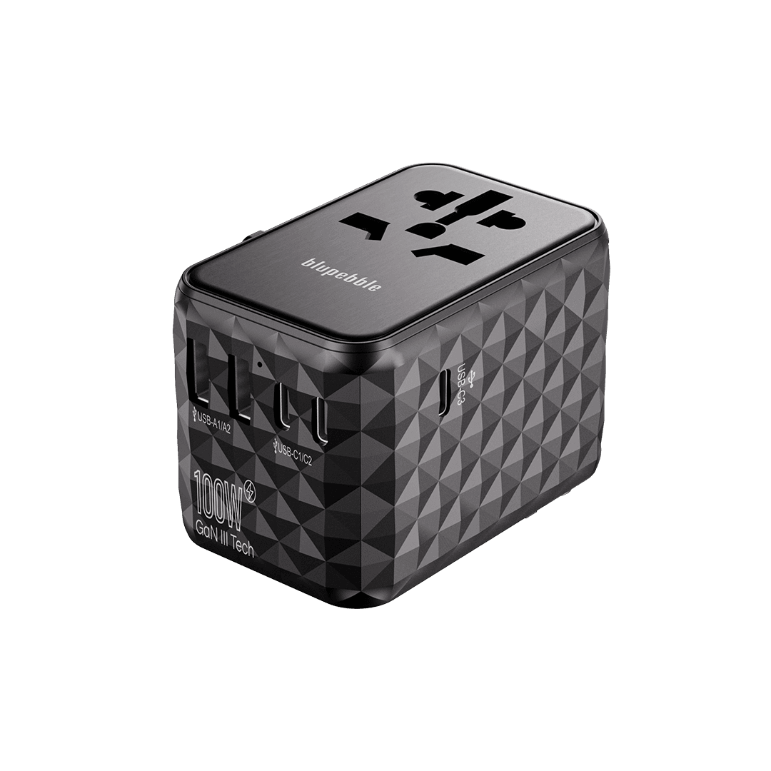 imgi_60_Blupebble-passport-4 Passport Four World Travel GaN III Tech 100W Adapter - Image 1