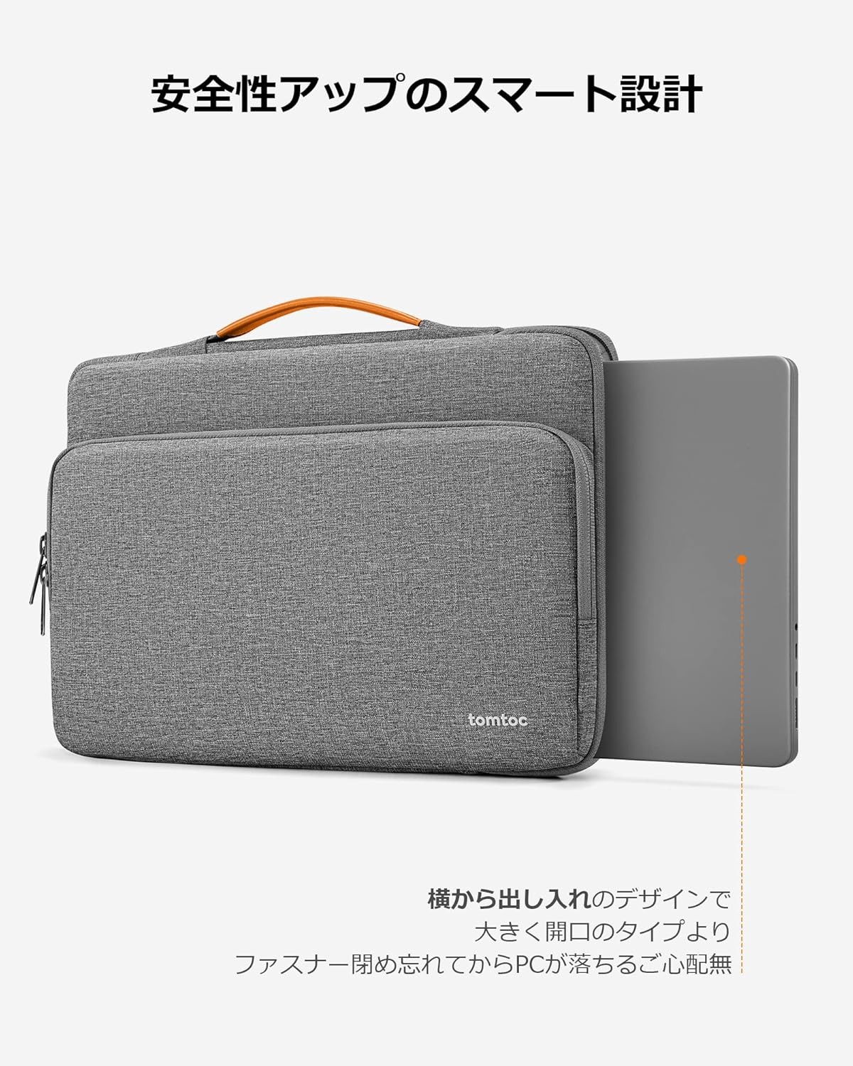 imgi_688_81ZI5GeME3L._AC_SL1 tomtoc 360 Protective Laptop Carrying Case compatible with 14-inch MacBook Pro M4/M3/M2/M1 Pro/Max 2024-2021, 12.9-13 Inch iPad Pro/Air, Water-Resistant MacBook Accessory Bag Sleeve - Image 1