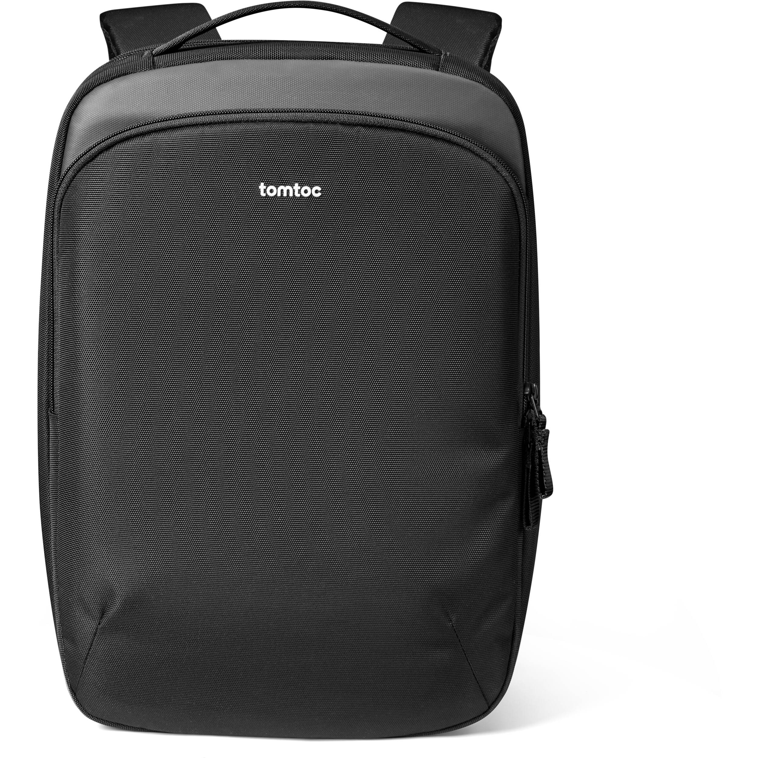 imgi_87_1747403971_IMG_2495289 tomtoc Explorer T60 Laptop Backpack (Black, 15L) - Image 1