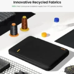 tomtoc 14 Inch Versatile 360 Protective MacBook Sleeve - Yellowish - Image 5