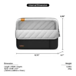 tomtoc 14 Inch Versatile 360 Protective MacBook Sleeve - Yellowish - Image 7