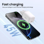 Tiny Icy Crystal Series 45W Dual-port GaN Fast Charger （EU） - Image 3